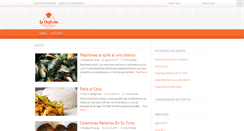 Desktop Screenshot of lachefecita.com